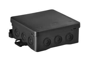 Puszka naścienna z możliwością mocowania na hakach HNS 100x100x40 mm IP54 SIMET