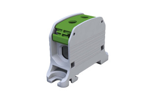 Złączka szynowa gwintowa Al/Cu 87310 jednobiegunowa 50 mm² 2 otwory SIMET