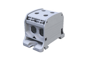 Złączka szynowa gwintowa Al/Cu 87320 jednobiegunowa 50 mm² 4 otwory SIMET