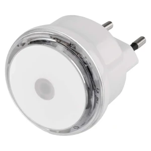 Lampka nocna LED do gniazdka 230V z czujnikiem, 3× LED EMOS