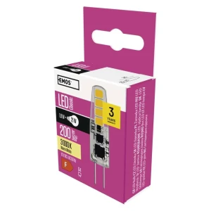 Żarówka LED Classic JC G4 1,9 W 200lm ciepła biel EMOS