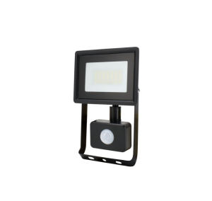 Naświetlacz LED SMD KASTEL 20W 6500K 1660LM IP65 czarny cz. pir BEMKO