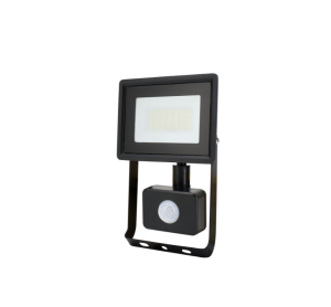 Naświetlacz LED SMD KASTEL 20W 4000K 1640LM IP65 czarny cz. pir BEMKO