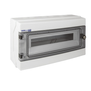 Rozdzielnica hermet. RH-18/Z z zamkiem, IK07, 1000V DC, IP65 ELEKTROPLAST-OPATÓWEK