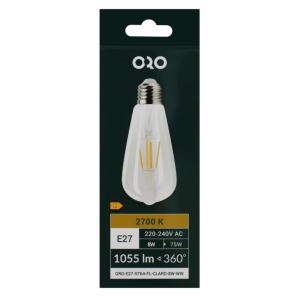 Żarówka ORO CLARO E27 ST64 4W NW LED-POL
