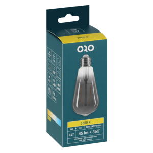 Żarówka ORO SMOKY E27-ST64 2W WW LED-POL