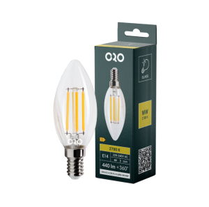 Żarówka ORO CLARO E14 C35 6W DW LED-POL