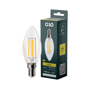 Żarówka ORO CLARO E14 C35 6W DW LED-POL