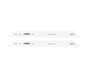 Brzeszczoty do piły szablastej 228 x 19 x 0,9 mm, 18 TPI, komplet 2 sztuk TOPEX