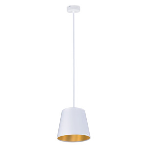 Lampa wisząca biała 1x60W E27 PAMELA K-3980 KAJA