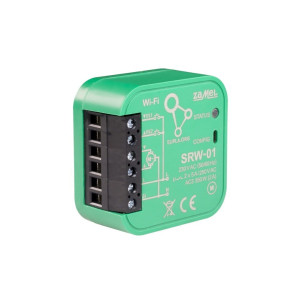 Sterownik do rolet dopuszkowy SUPLA Wi-Fi SRW-01 ZAMEL