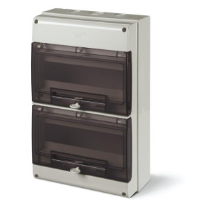 Rozdzielnia natynkowa DOMINO IP66 24 DIN 672.4024 SCAME