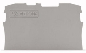 Ścianka końcowa szara 2002-1291 WAGO