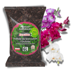 Podłoże do Storczyków i Orchidei z Nawozem 6L.
