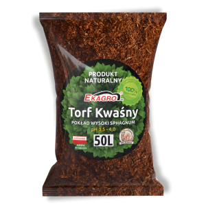 Torf Kwaśny Ogrodniczy 50L.