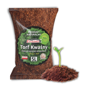 Torf Kwaśny Ogrodniczy 5L.