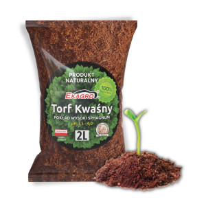 Torf Kwaśny Ogrodniczy 2L