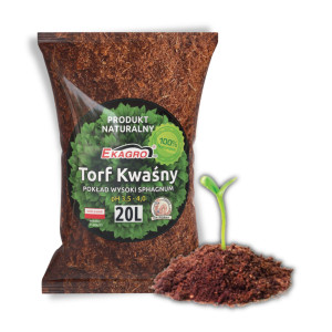 Torf Kwaśny Ogrodniczy 20L