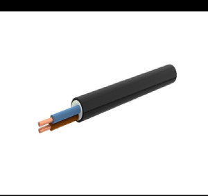 N2XH-O 2x1,5 RE B2ca 0,6/1kV bezhalogenowy kabel energetyczny i sterowniczy, czarny