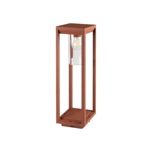 Lampa ogrodowa 1xE27 brąz miedziany 50cm VIMO 50 BR