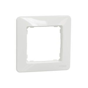 Sedna Design Ramka 1-krotna, biała; SDD311801, SCHNEIDER ELECTRIC