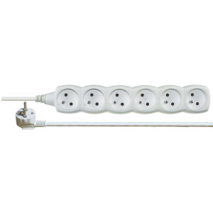 Przedłużacz 6G z/u, OMY3x1, 3m; biały