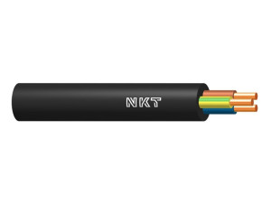 Kabel YKY 3x6 żo RE 0,6/1kV, żyła okrągła jednodrutowa, bęben zwrotny 500m; NKT CABLES