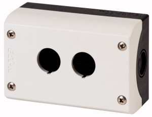 Obudowa kasety 2-otworowa 22mm szara IP67, M22-I2; 216537, EATON ELECTRIC