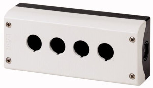 Obudowa kasety 4-otworowa 22mm szara IP67, M22-I4; 216539, EATON ELECTRIC