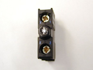 Oprawka z LED zielona 12-304V AC/DC, mocowanie tył, M22-LEDC-G; 216562, EATON ELECTRIC