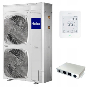 Pompa ciepła monoblok 11kW, 1-faz, R32, SUPER AQUA, sterownik YR-E27, moduł sterowania ATW-A01, AU112FYCRA(HW); HAI00956, HAIER