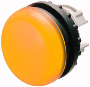 Główka lampki sygnalizacyjnej 22mm płaska żółta, M22-L-Y; 216774, EATON ELECTRIC