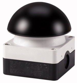 Duży przycisk bezpieczeństwa 1R 1Z z samopowrotem czarny IP67; FAK-S/KC11/I, 229749 EATON ELECTRIC