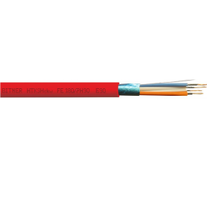 Kabel telekomunikacyjny HTKSHekw 1x2x0,8 FE180/PH120/E90 ognioodporny Cca-s1b,d2,a1, ekranowany bezhalogenowy; B10170 BITNER