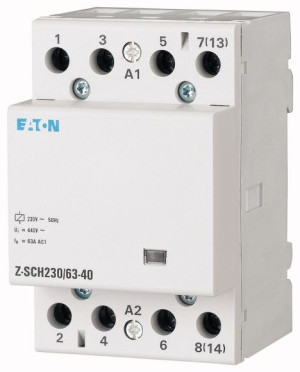 Stycznik modułowy 63A 4Z 0R 230VAC 3M, Z-SCH230/63-40; 248856; EATON ELECTRIC