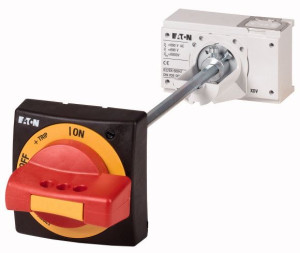 Napęd drzwiowy czerwono-żółty z blokadą, NZM1-XTVDVR; 260178, EATON ELECTRIC