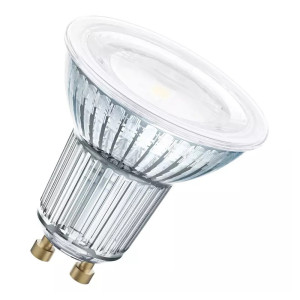 Żarówka LED GU10 6,9W(zam.80W) 575lm, 3000K ciepłobiała 120°, non-dim; LED VALUE PAR16 80 non-dim 120° 6,9W/830 GU10; 4058075096707, LEDVANCE