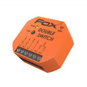 WI-R2S2-P DOUBLE SWITCH 2 kanałowy przekaźnik Wi-Fi 230V