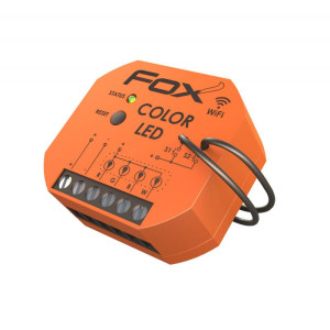 WI-RGBW-P Color LED Sterownik kolorowego (RGBW) oświetlenia LED 12/24V Wi-Fi