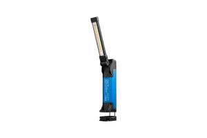 Wielofunkcyjna Lampa Warsztatowa LED 800lm z Czerwonym Światłem i Powerbankiem 4000mAh, Łamana Głowica 3D; HT1E482 HOGERT
