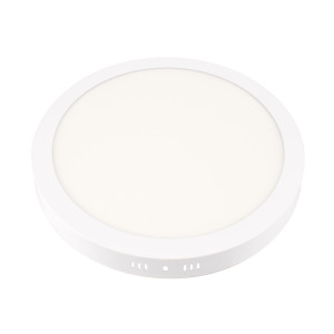 Oprawa downlight LED n/t okrągła 6W 570lm IP20 TALAR SLR biała 4000K (śr.115mm, wys.33mm); C39-SLR-120-060-4K, BEMKO