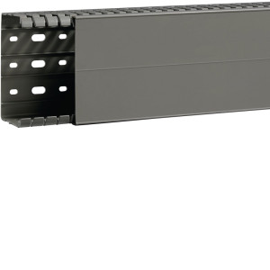 tehalit Kanał grzebieniowy BA7A 100x60mm PVC szary, 1szt=2m; BA7A60100 HAGER