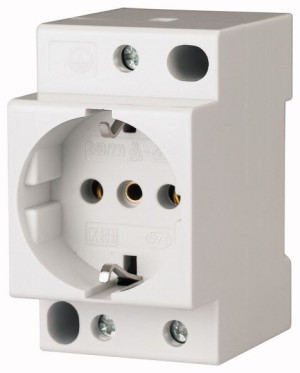 Gniazdo modułowe 2P+Z 16A 250V Schuko na szynę, Z-SD230; 266875, EATON ELECTRIC