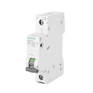Wyłącznik nadprądowy 1P C20 6kA 400V 1M; 5SL6120-7 SIEMENS