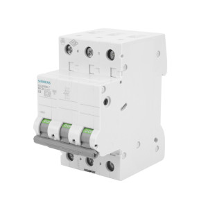 Wyłącznik nadprądowy 3P C6A 6kA 400V; 5SL6306-7, SIEMENS