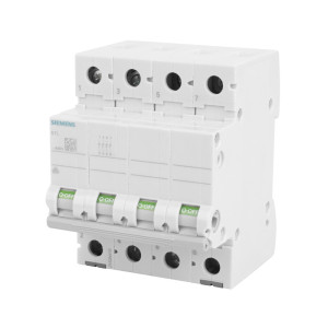 Rozłącznik modułowy 4P 100A 400VAC, D=70MM, SENTRON; 5TL1491-0, SIEMENS