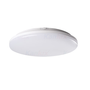 Plafoniera LED z czujnikiem ruchu mikrofalowym, okrągła 3120lm 4000K IP65, biały; STIVI LED 24W-NW-O-SE;KANLUX