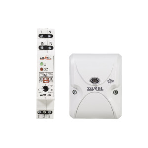 Wyłącznik zmierzchowy z sondą WZM-02/SOS SOS-01 230V AC