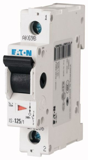 Rozłącznik izolacyjny modułowy 0-1 40A 1P, IS-40/1; 276270, EATON ELECTRIC