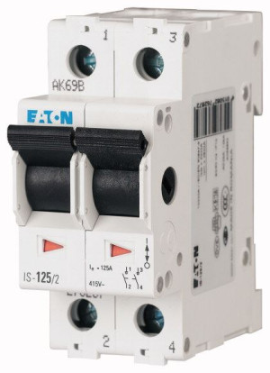 Rozłącznik izolacyjny modułowy 0-1 40A 2P, IS-40/2; 276271, EATON ELECTRIC